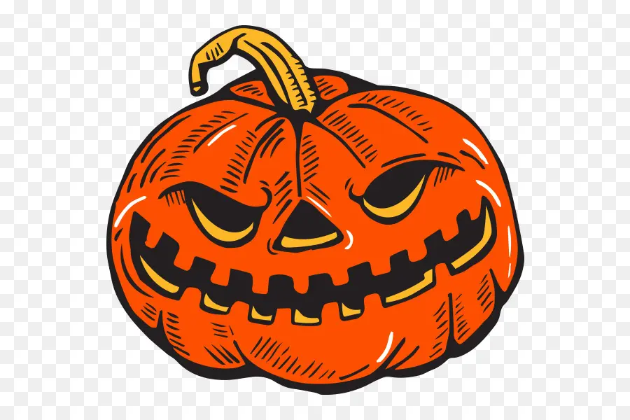 Máscara De Halloween，Abóbora PNG