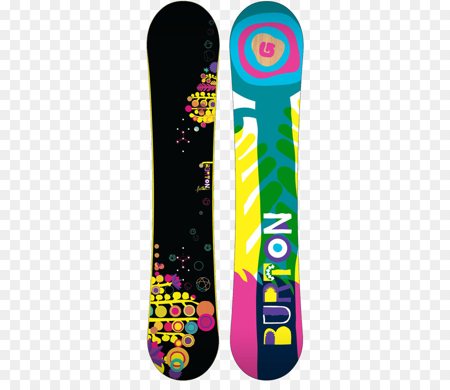 Snowboard Colorido，Inverno PNG