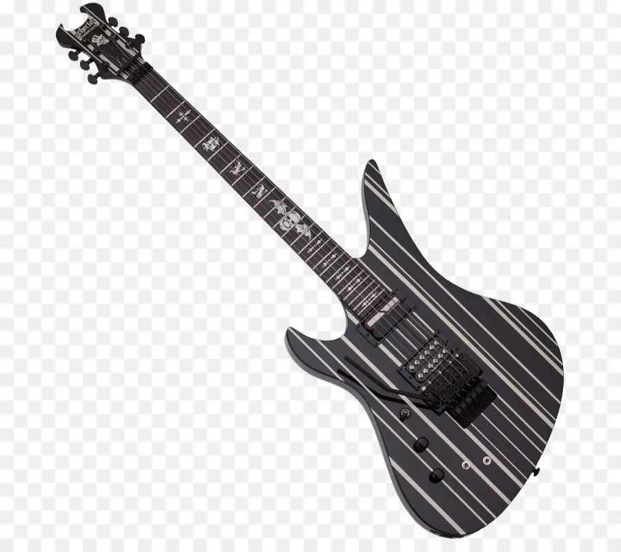 Guitarra，Preto PNG