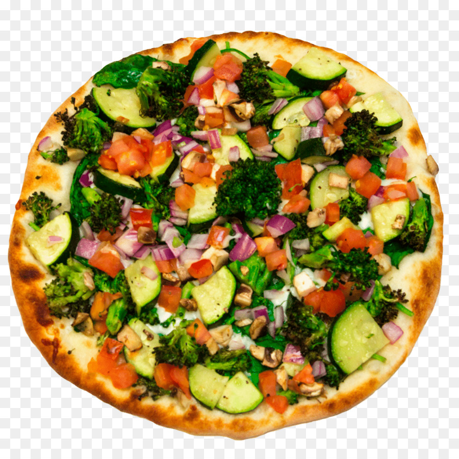 Pizza Vegetal，Pizza PNG