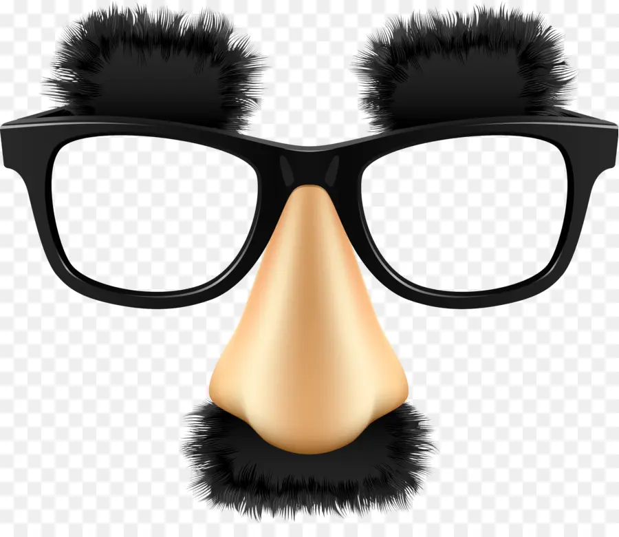 Óculos Groucho，Copos PNG