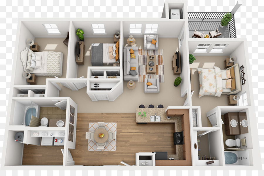 Layout Do Apartamento，Planta Baixa PNG