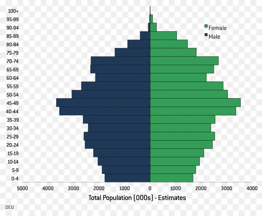 Pirâmide Populacional，Demografia PNG