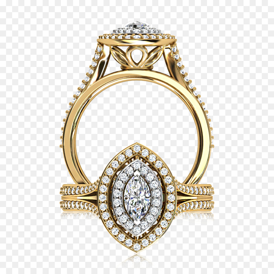 Anel De Ouro，Diamante PNG