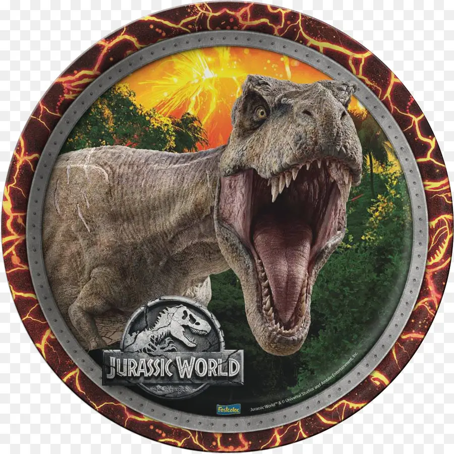 Placa Do Mundo Jurássico，Dinossauro PNG