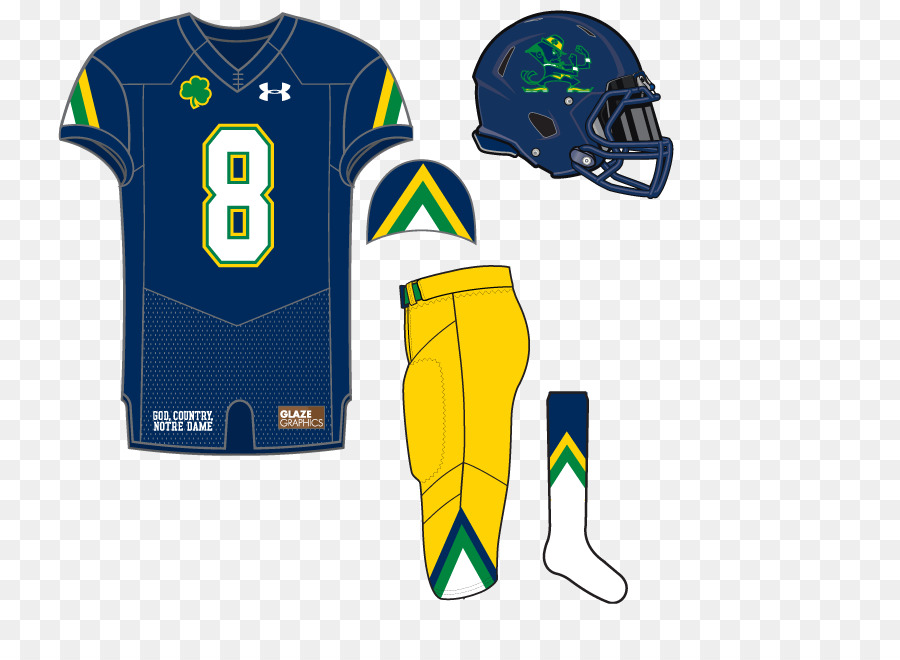 Jersey，A Catedral De Notre Dame Fighting Irish Futebol PNG