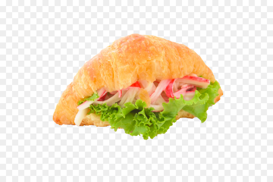 Croissant，Hamburger PNG