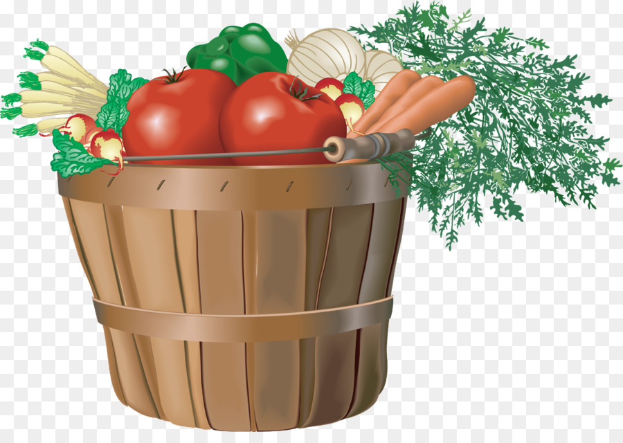 Cesta De Legumes，Tomates PNG