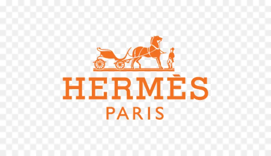 Hermès Logo，Laranja PNG