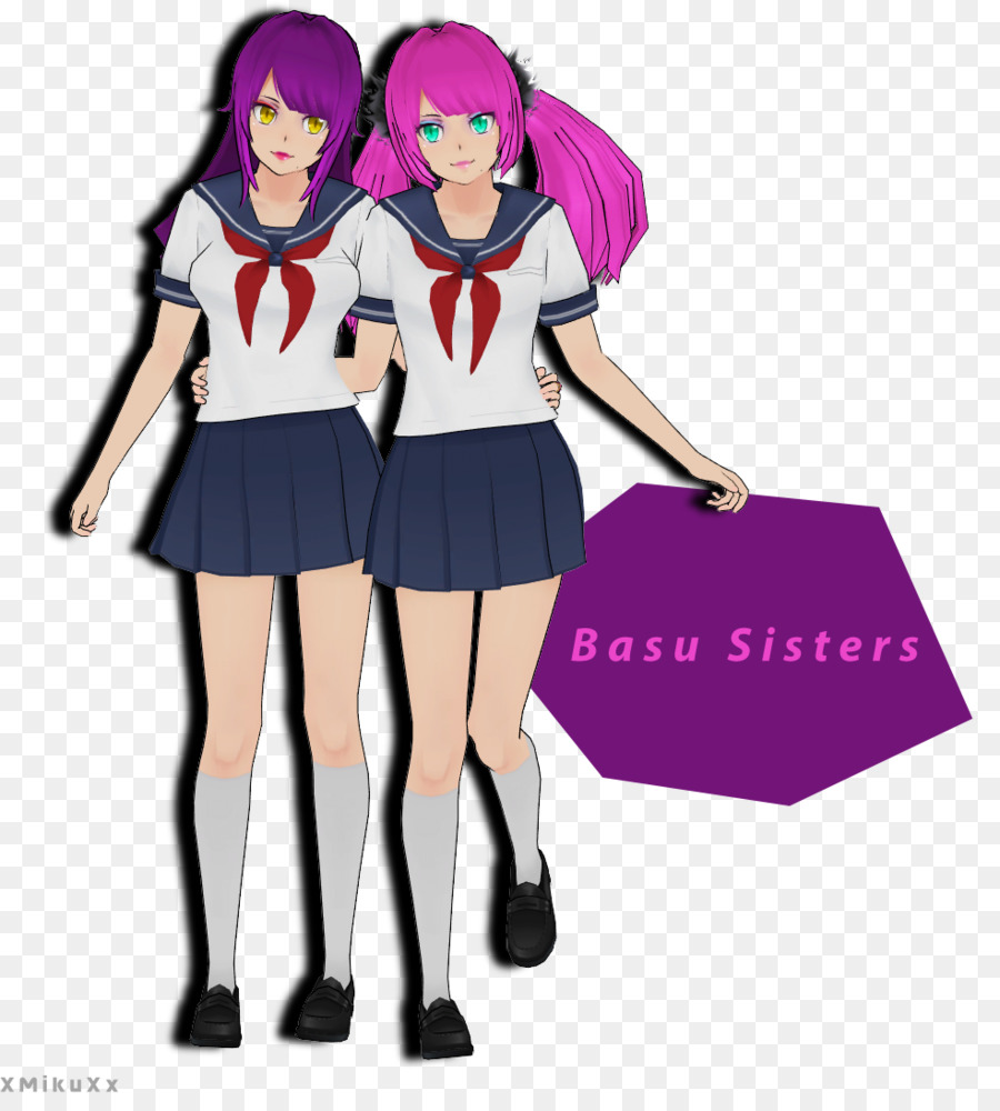 Yandere Simulator PNG - Yandere Simulator Desenho Yandere ilustração  transparente