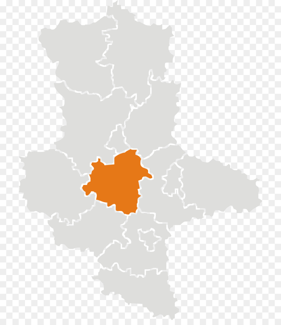 Saxónia Anhalt，Mapa PNG