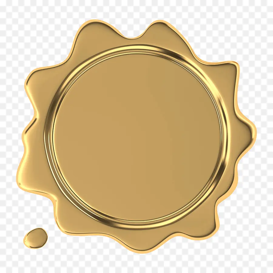 Selo De Ouro，Selo PNG