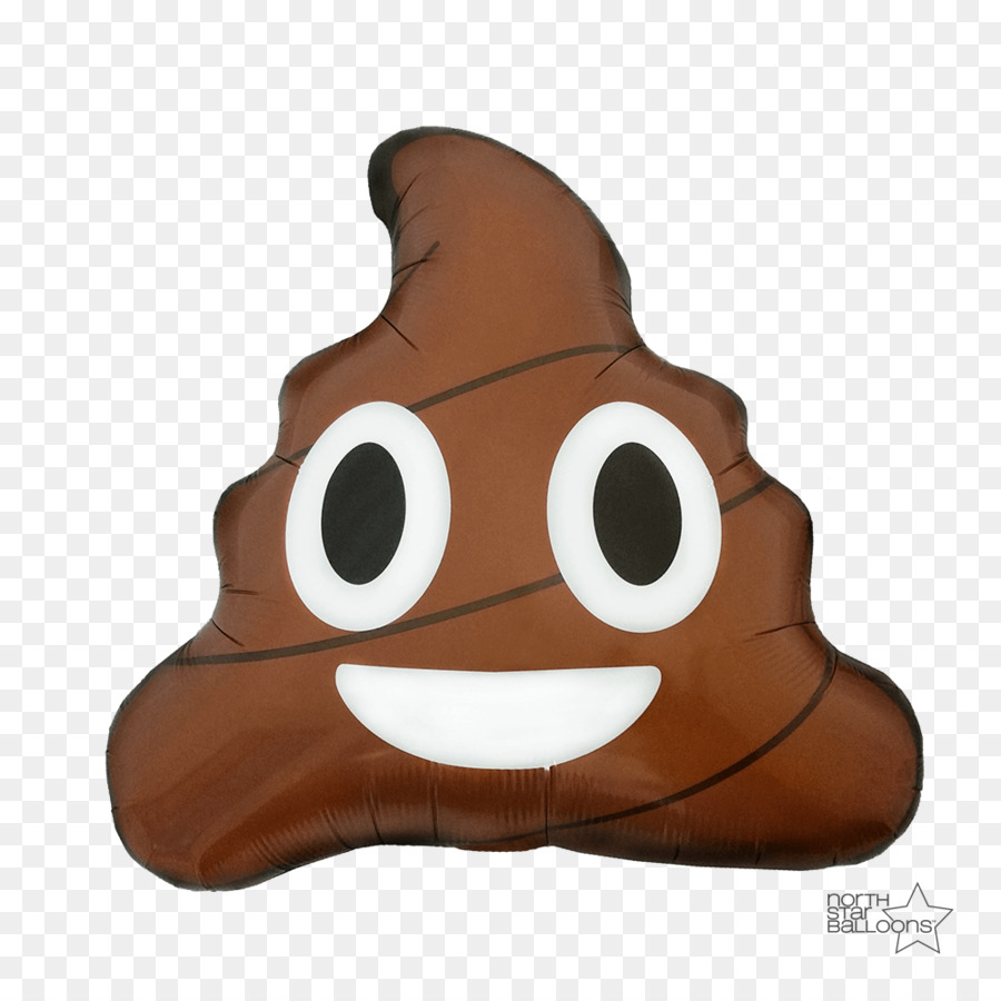 Pilha De Cocô Emoji，Balão PNG
