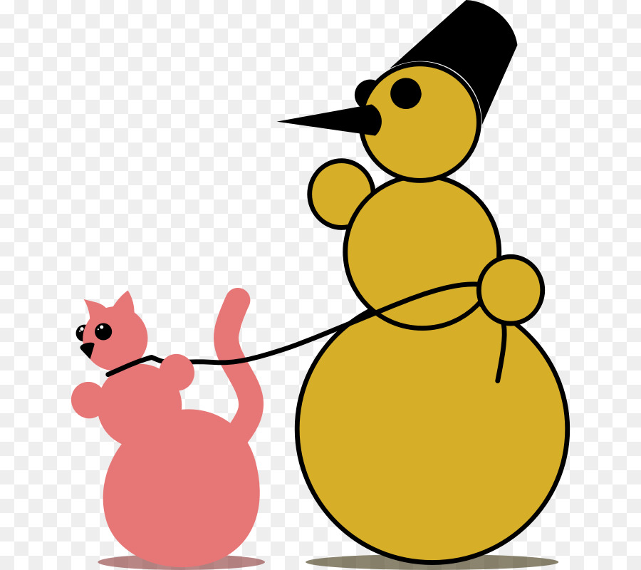 Gato，Boneco De Neve PNG