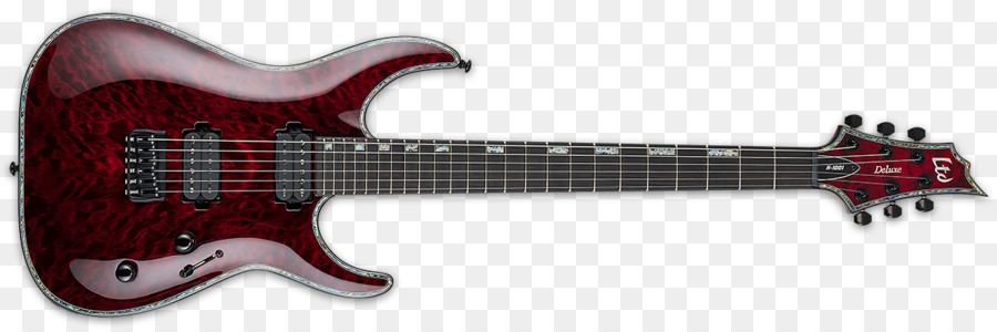 Guitarra Elétrica，Desenho De Caveira PNG