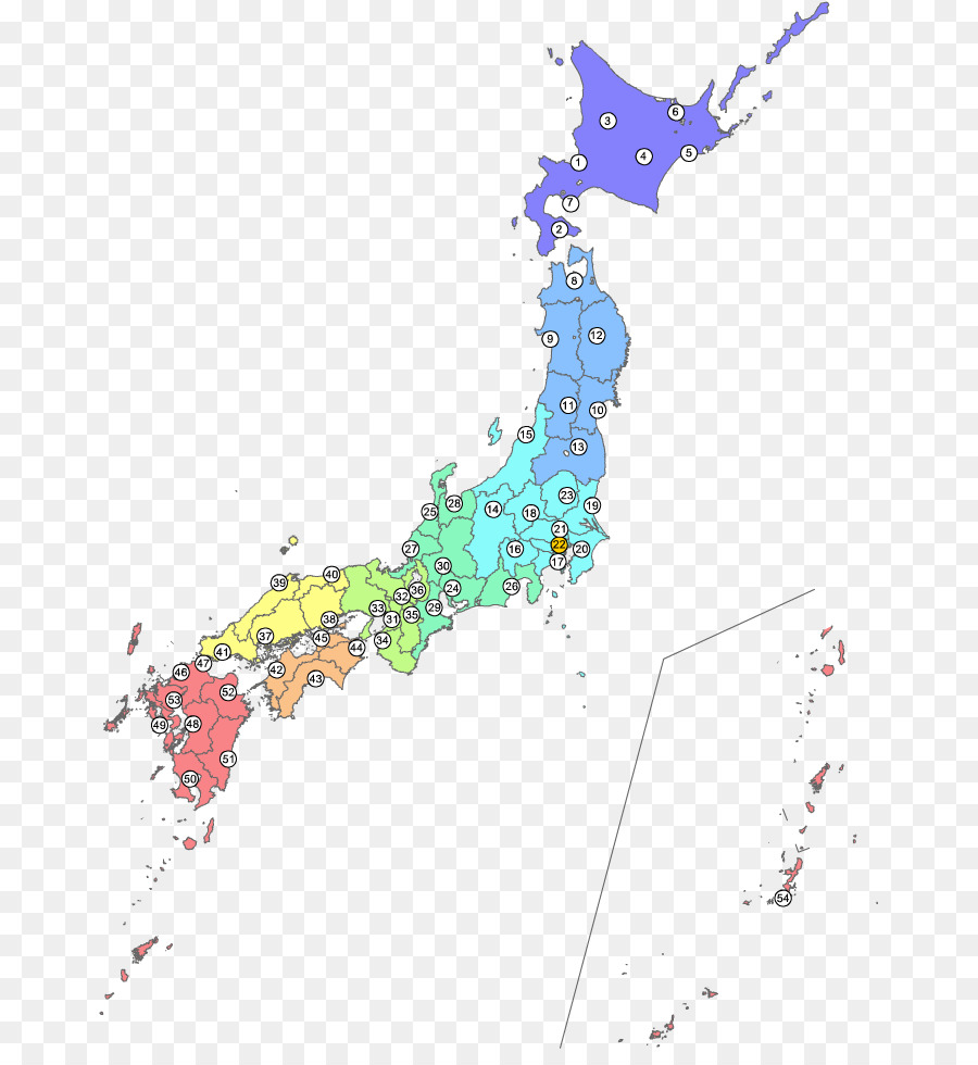 Mapa Do Japão，País PNG