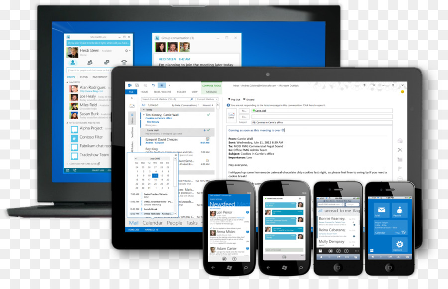 O Office 365，E Mail PNG