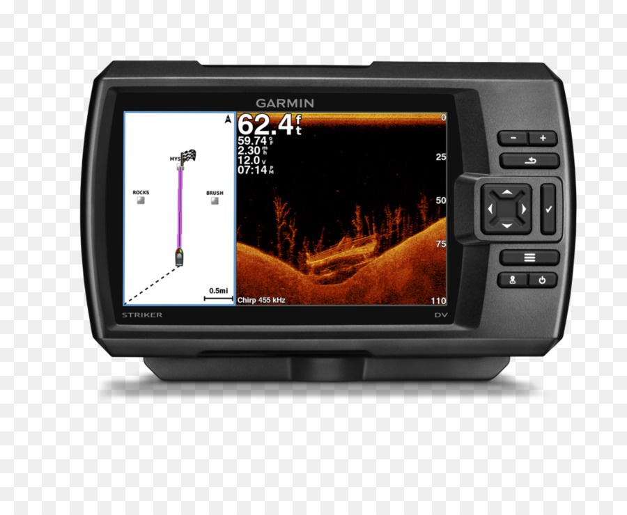 Peixes Finders，Garmin Fishfinder Atacante 7sv 0100180900 PNG