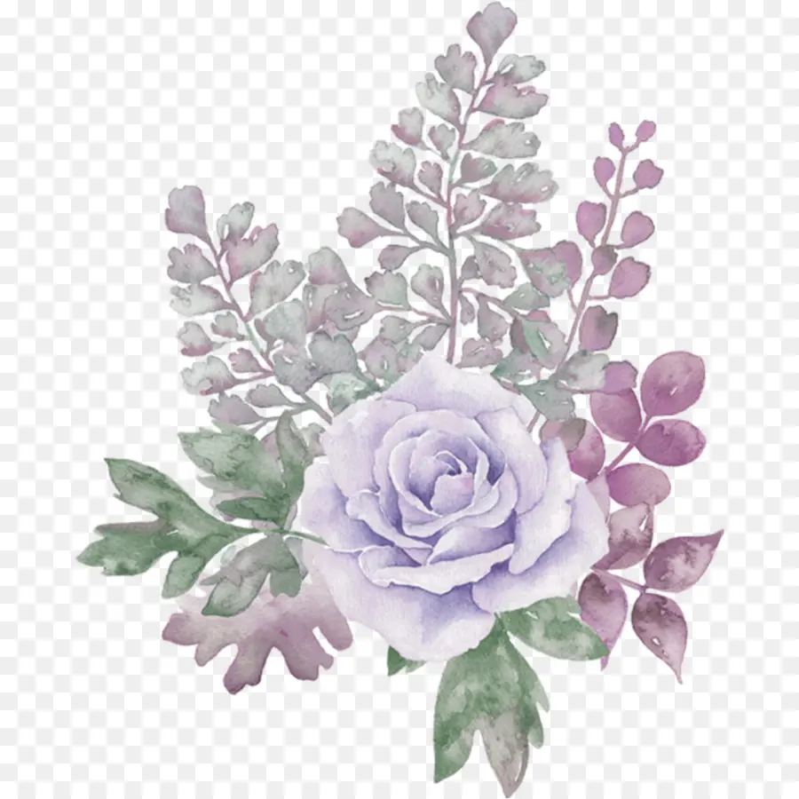 Aquarela Flores，Pintura Em Aquarela PNG