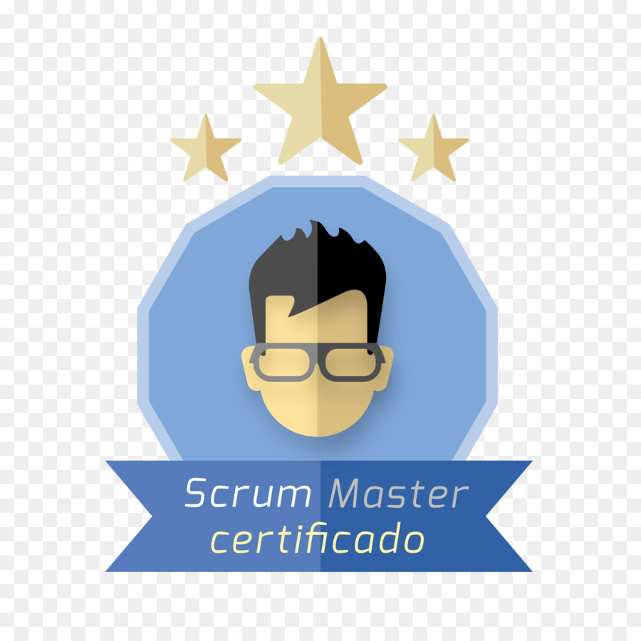 Distintivo Scrum Master，Certificação PNG