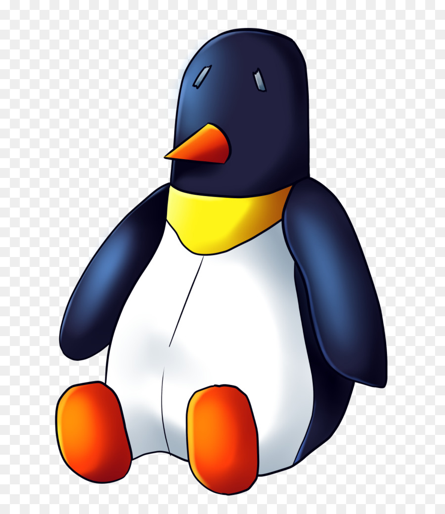 Penguin，Azul Cobalto PNG
