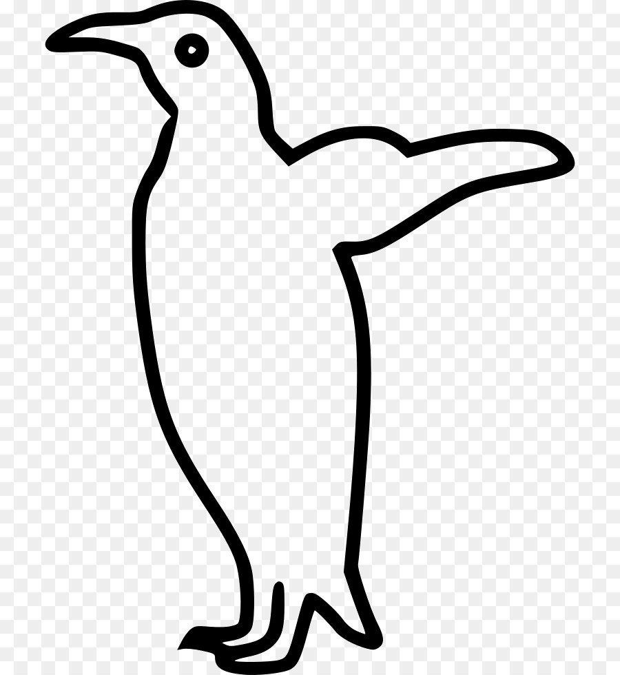 Pinguim，Preto E Branco PNG