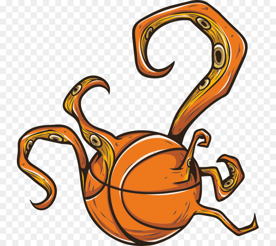 Polvo De Basquete，Tentáculos PNG