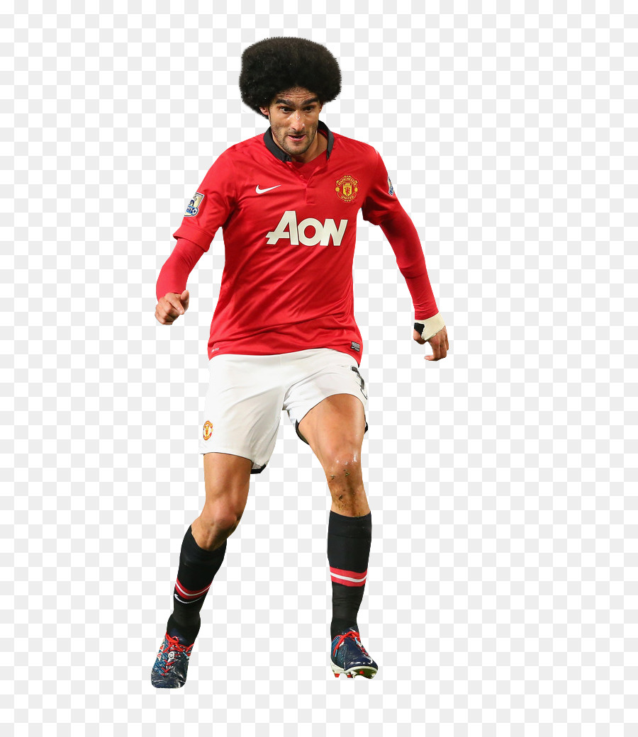 Jogador De Futebol，Camisa Vermelha PNG