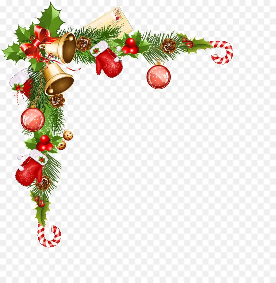 Christmas Day，Bordas Decorativas PNG