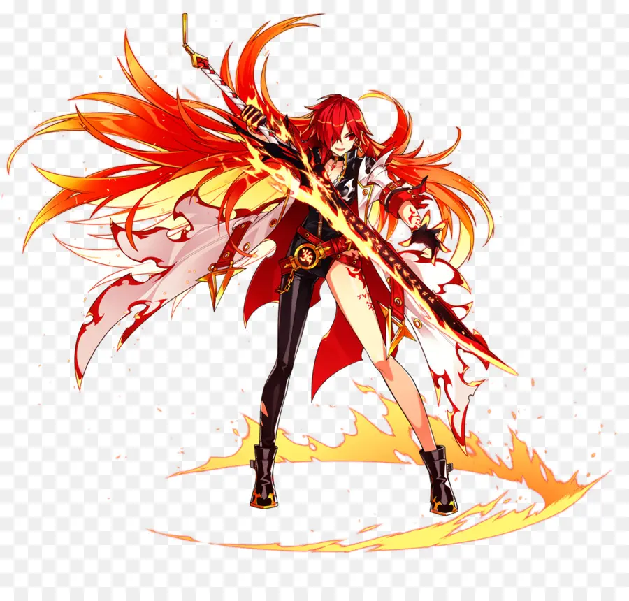 Elsword，Elesis PNG