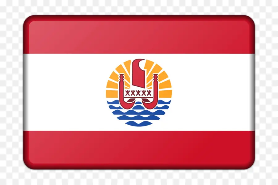 Bandeira Da Polinésia Francesa，Vermelho PNG