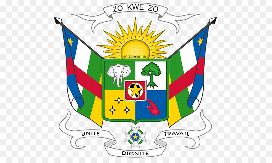 Brasão Da República Centro Africana，Emblema PNG