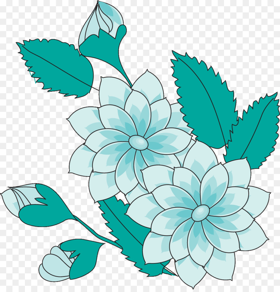 Desenho，Flor PNG