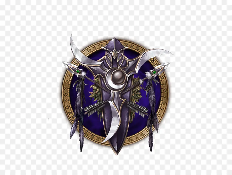 Escudo Fantasia，Crescente PNG