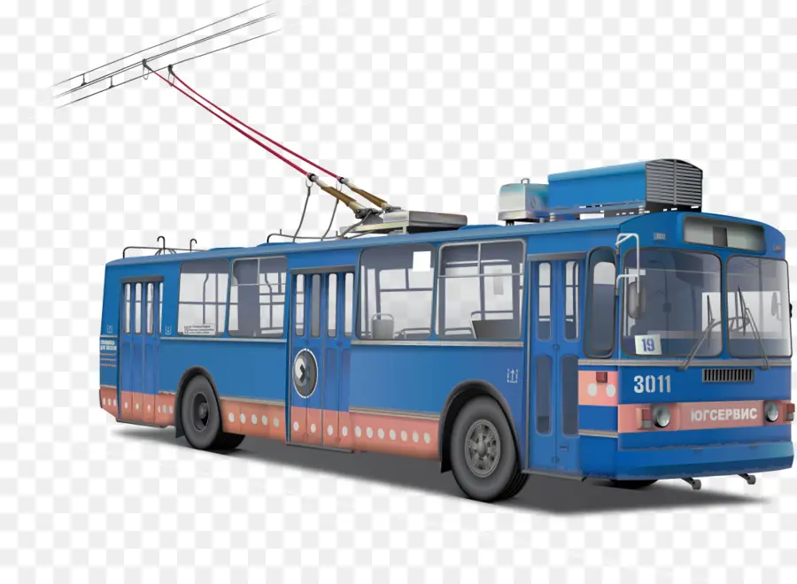 Trólebus，ônibus PNG
