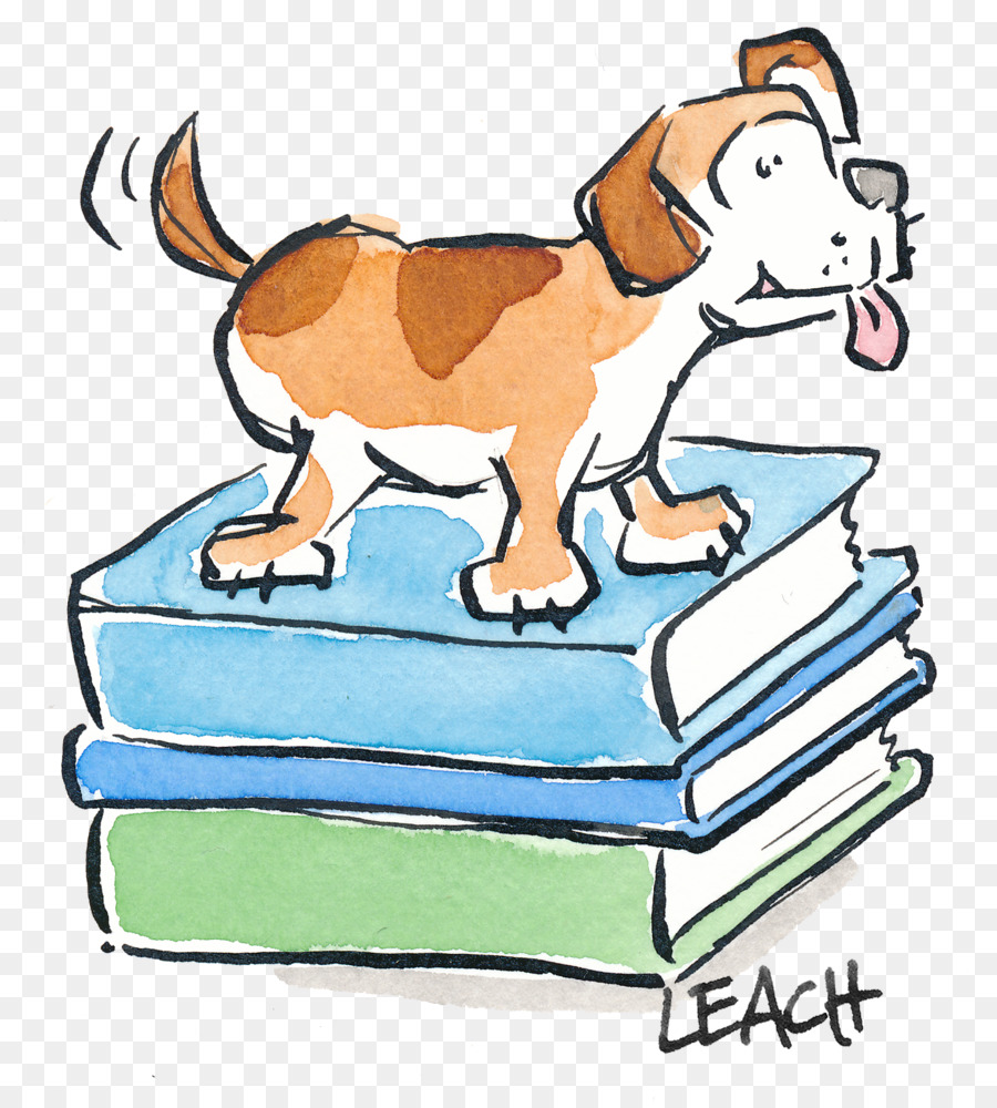 Cachorro Nos Livros，Filhote De Cachorro PNG