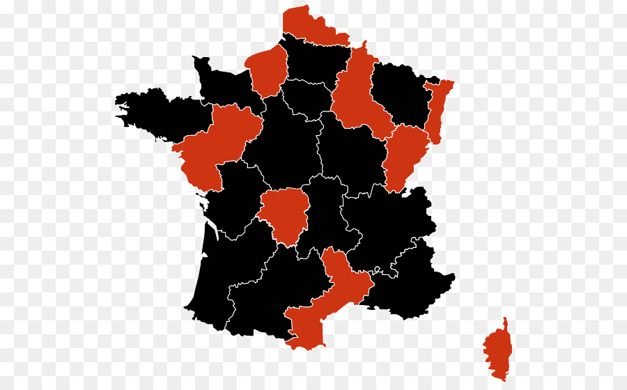 França，Mapa PNG