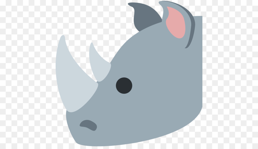 Rinoceronte，Emoji PNG