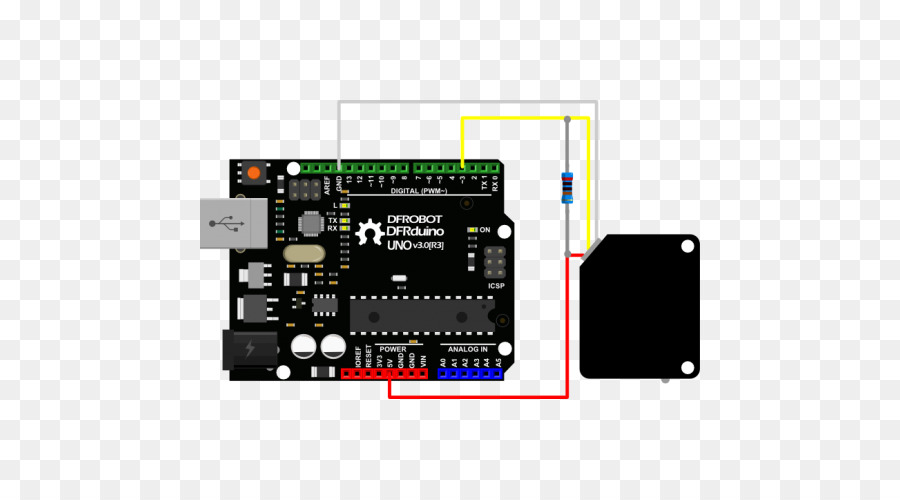 Placa Arduino，Fios PNG