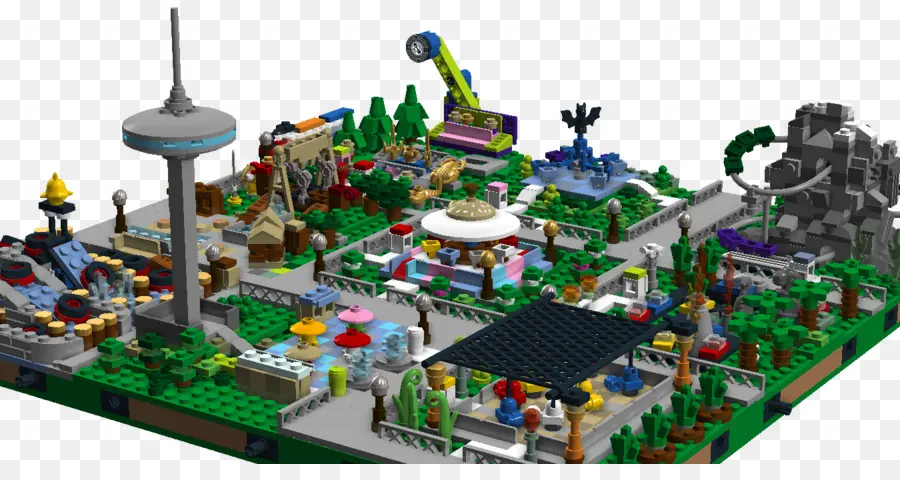 Parque De Diversões Lego，Blocos PNG