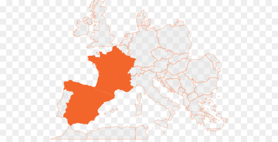 Espanha，Mapa PNG