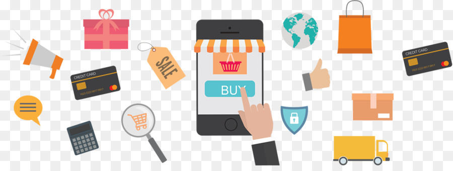 Compras On Line，Mobile Commerce PNG