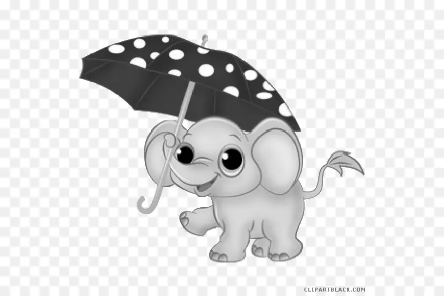 Elefante Com Guarda Chuva，Guarda Chuva PNG