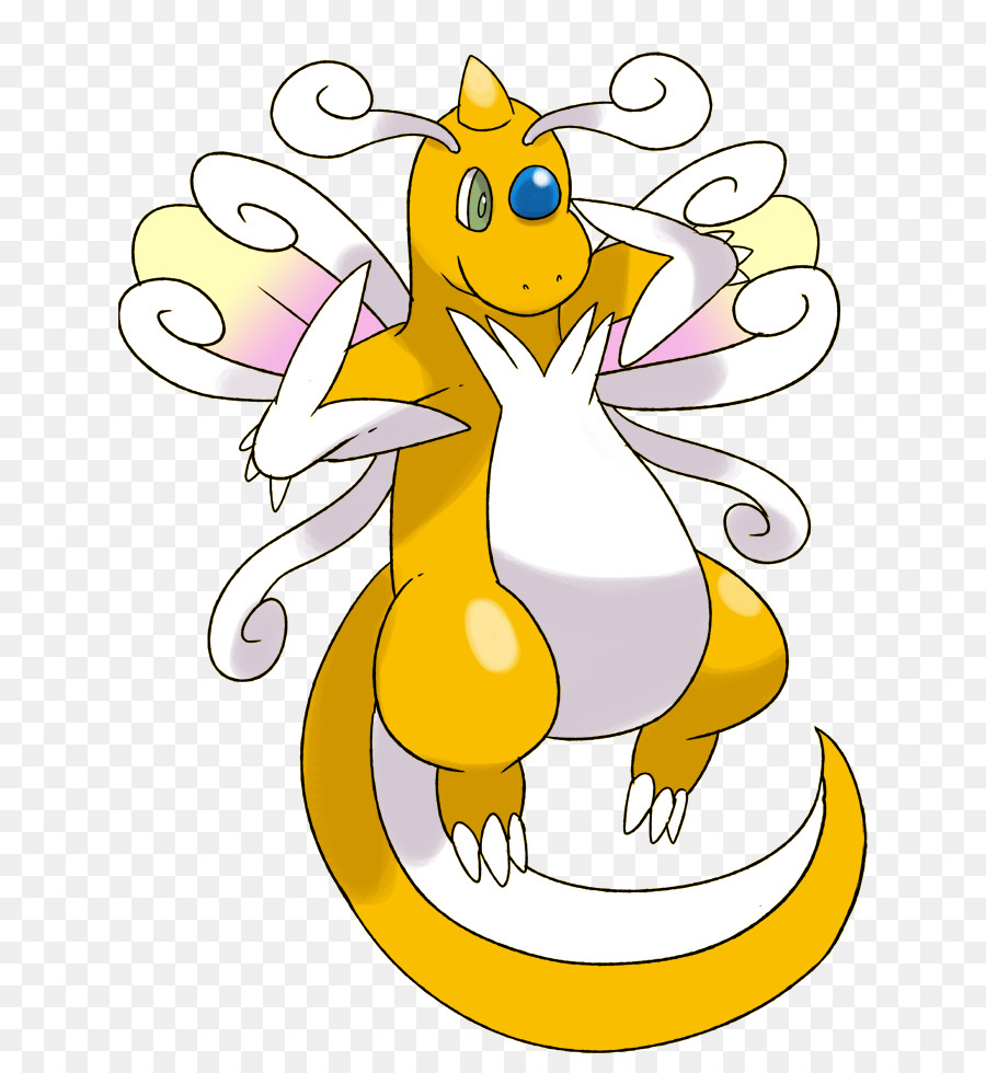 Dragonite，Mew PNG