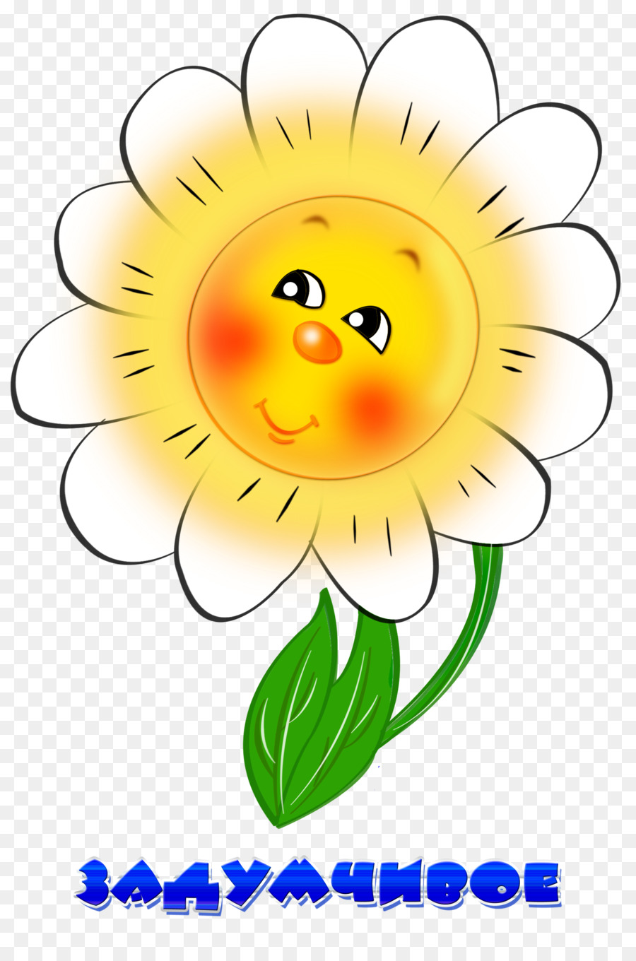 Flor Sorridente，Flor PNG