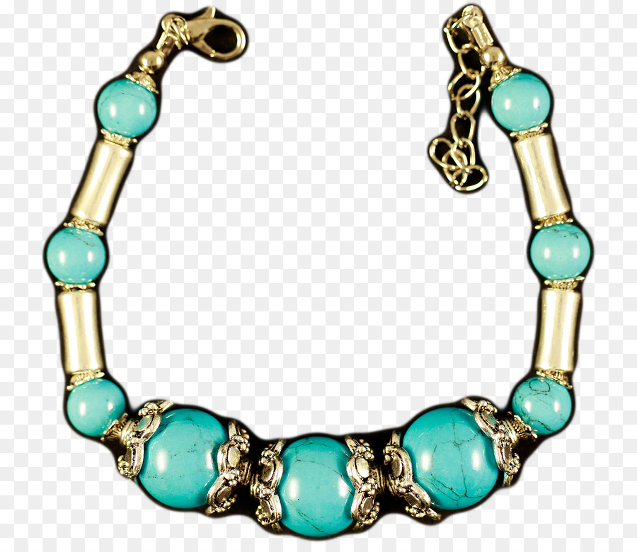 Turquesa，Necklace PNG