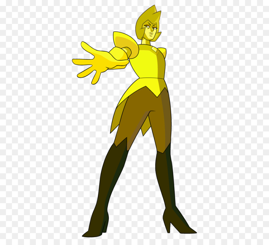 Personagem Amarelo，Desenho Animado PNG