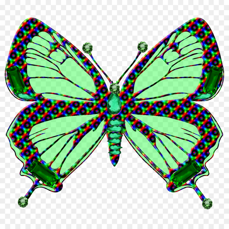 Borboleta Monarca，Desenho PNG