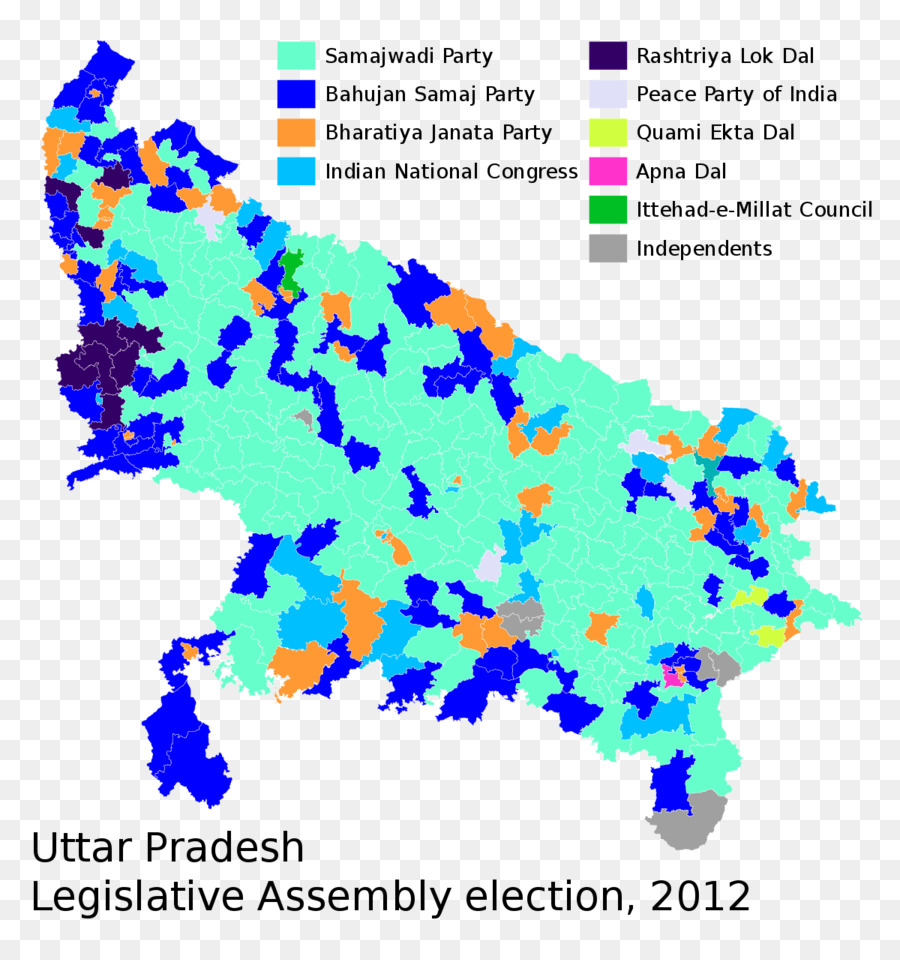 Uttar Pradesh Eleições Legislativas De 2012，Uttar Pradesh Eleições Legislativas De 2017 PNG