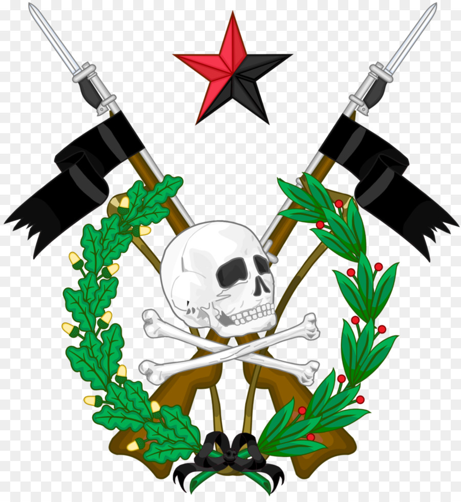 Caveira E Rifles Cruzados，Estrela PNG